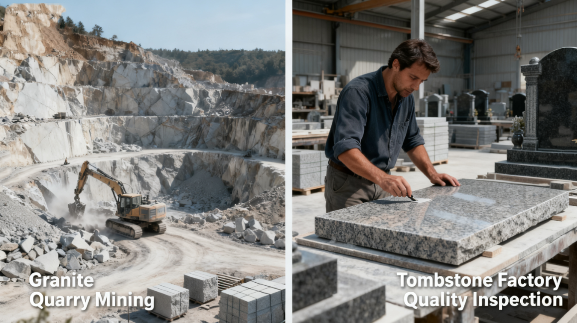 Bia mộ bằng đá granit tốt hơn hay bia mộ bằng đá cẩm thạch?
