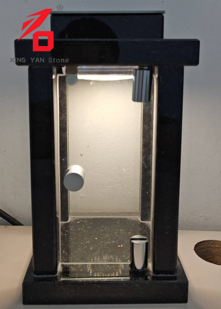 Đèn LED nghĩa trang với bảng điều khiển năng lượng mặt trời